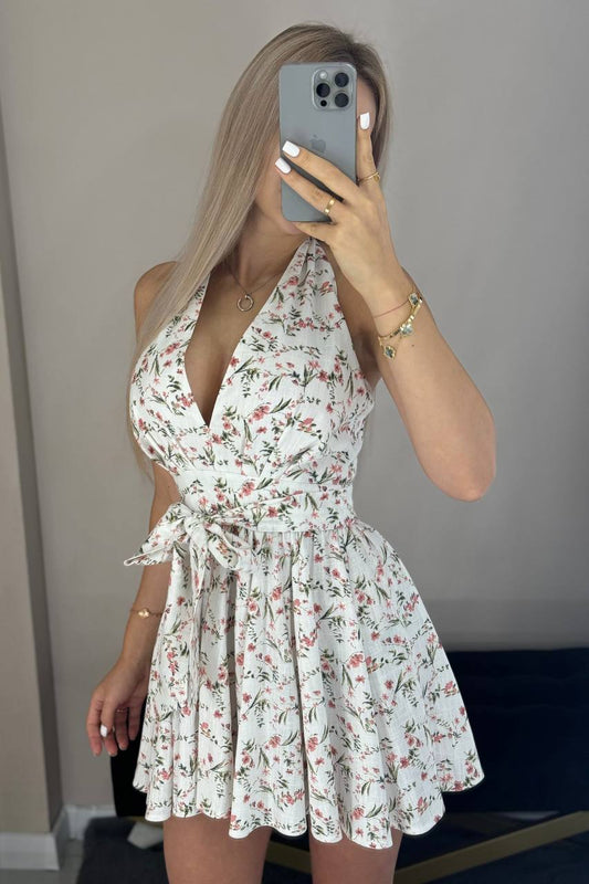 DRESS MARMELAD WHITE