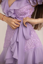 Dress Lace Purple